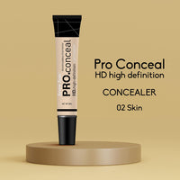 Seven Seas Pro Matte HD Concealer Dissimulateur Corrector Lightweight & Creamy Formula | Easy to Blend | Hide Dark Circles | Color Corector (Skin) - 15ml