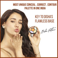 INSIGHT Cosmetics Natural Pro Concealer Palette-Corrector, Medium |Conceal |Correct |Contour |Waterproof |Crease Resistance |Long Lasting |Oil Control (Cr105-Corrector)