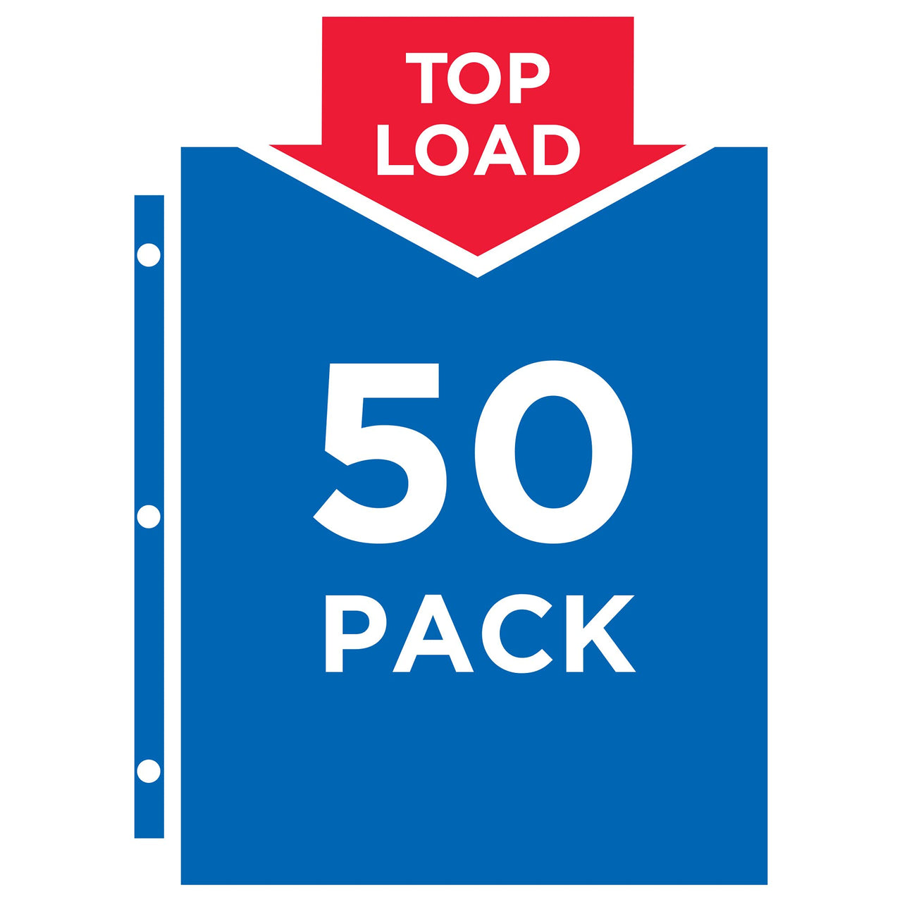 Avery Heavyweight Diamond Clear Sheet Protectors, 8.5" x 11", Acid-Free, Archival Safe, Easy Load, 50ct (74106) 50 pack