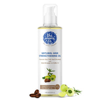 The MomsCo The Moms Co Natural Hair Strengthening Oil - Controls Hairfall With Amla Oil, Bhringraj Oil, Coffee Oil, Tea Tree Oil (100ml), 100 ml