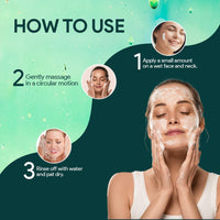 Vamp Beauty 0.5% Salicylic Acid Face Wash for oily acne prone skin with Tea Tree | Oil Control & Pore Cleansing | Gentle Exfoliating Cleanser for Acne-Prone Skin | 100 ml