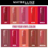 Maybelline Superstay Vinyl Ink Liquid Lipstick, Irresistible, Glossy | High Shine That Lasts For 16 Hrs