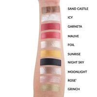 Forever52 Daily Life 10 Color Eyeshadow Palette (Gemstones Collection) GMS002, Multicolor,Shimmery Finish