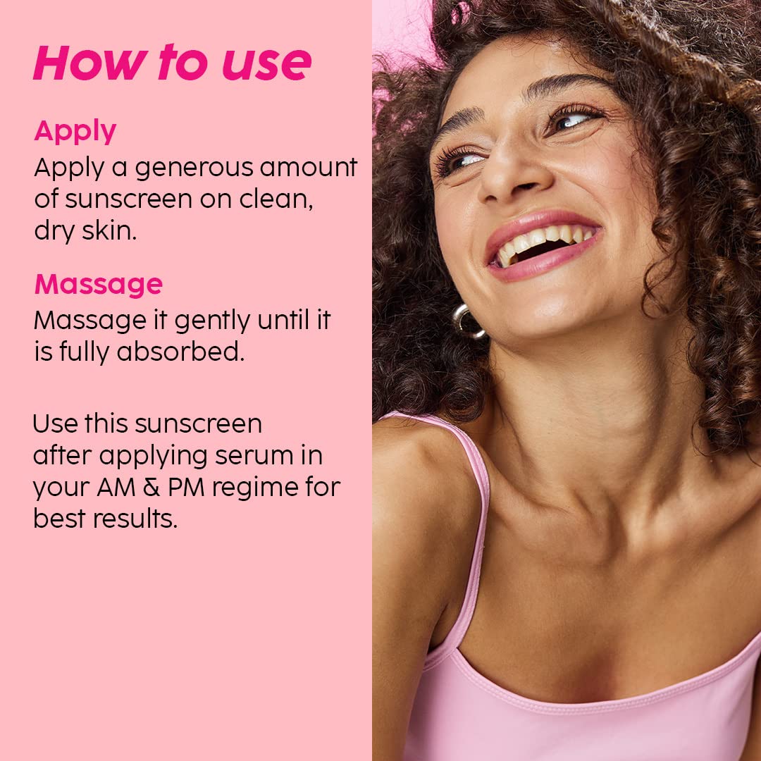 The Plant Fix Plix Spf 50+ Guava Glow Sunscreen-50G & 10% Vitamin C Guava Face Serum-20Ml Combo, For Uv A, Uv B Protection & Skin With Ceramides, Vitamin C & Hyaluronic Acid & Pentavitin, All