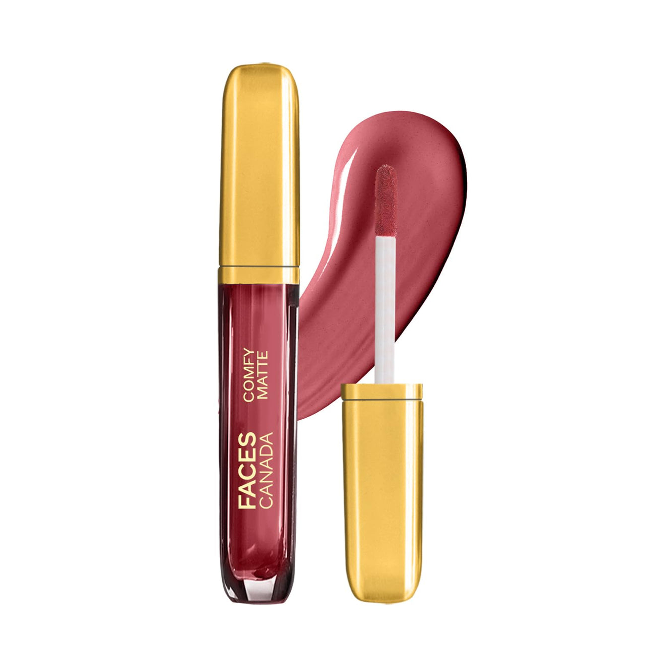 FACES CANADA Comfy Matte Liquid Lipstick - Fixed It For You 11, 3.8 ml | Comfortable 10HR Longstay | Intense Matte Color | Almond Oil & Vitamin E Infused | Super Smooth | No Dryness | No Alcohol