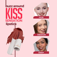 Juice Kiss Sensation Lipstick with Goodness of Bio Retinol, & SPF 15 UV Protection