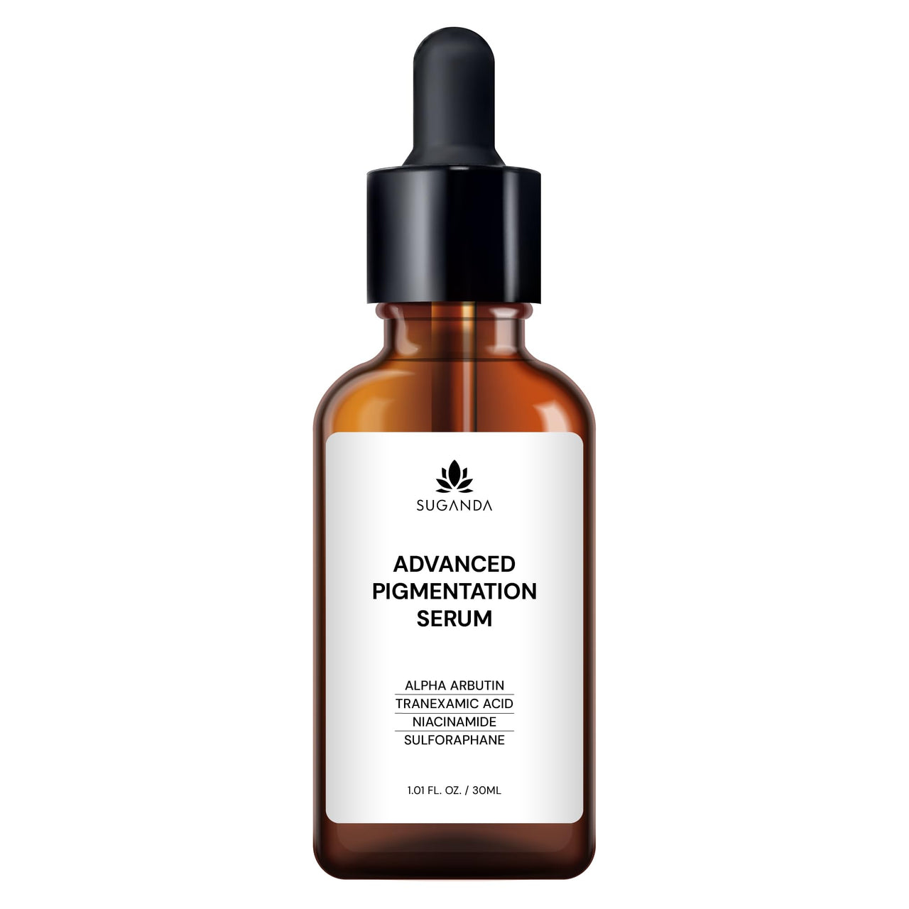 Suganda Skincare Advanced Pigmentation Face Serum (30ml) - Brightening Serum for Dark Spots, Even Skin Tone, for Men & Women, All Skin Types