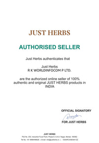 Just Herbs Herbal Henna Plus & Just Herbs Tinted Lip Balm for Men and Women with SPF 20+ for Dark Lips to Lighten 4 g (Beetroot) Combo
