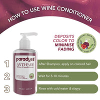 paradyes Anti Fade Wine Fresh Conditioner For All Types Of Hair, 1 Count