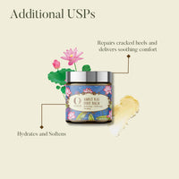 Ohria Ayurveda Amrit Ras Foot Balm Cream for Cracked Heals | Relaxing, Softening, & Healing Foot Care | Hydrates & Softens Cracked Heels | Infused with Sesame, Almond, Cow’s Ghee & Essential Oils for Relaxation | All Skin Types| For Men & Women- 100g
