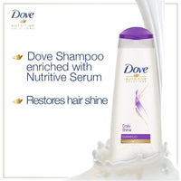 Dove Daily Shine Shampoo, 650 ml & Dove Daily Shine Conditioner, 340 ml