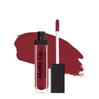 Swiss Beauty Ultra Smooth Matte Lip Liquid Lipstick, Smooth Lip Color, Weightless Finish, Silky Matte Finish, Shade- Deep Red, 6ml