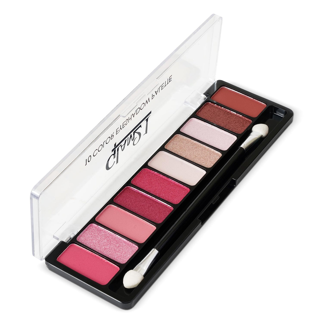 Glam21 Floral beauty 10 Color Eyeshadow Palette |Long-Lasting | Smudge Free | Long Wearing And Easily Blendable Eye Makeup Palette Matte, Shimmery And Metallic Finish Floral beauty
