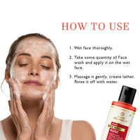 Khadi Organique Rose Natural Face Wash Pack Of 3