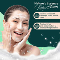 Vamp Beauty 0.5% Salicylic Acid Face Wash for oily acne prone skin with Tea Tree | Oil Control & Pore Cleansing | Gentle Exfoliating Cleanser for Acne-Prone Skin | 100 ml