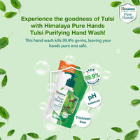 Himalaya Pure Hands Purifying Tulsi Hand Wash Pump 250 ml (Pack of 2)