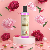 Khadi Natural Rose & Honey Body Wash | Body Wash for Deep Cleansing | Body Wash with Soothing Fragrance | Suitable for All Hair Types 210ml