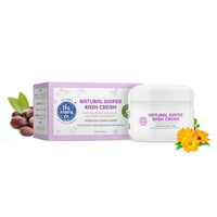 The Moms Co Natural Baby Lotion (200 ml) & Baby's  Diaper Rash Cream with Zinc Oxide, Chamomile and Jojoba Oils with Oat Protein (2