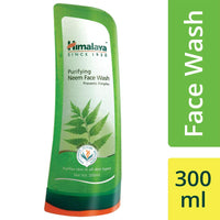 Himalaya Herbals Purifying Neem Face Wash, 300ml and Himalaya Herbals Fairness Kesar Face Wash, 100ml