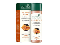 Biotique Bio Sandalwood Sunscreen Ultra Soothing Face Lotion For Combination Skin, Spf 50+, 50Ml And Bio Honey Water Clarifying Toner, 120Ml, Pack Of 1
