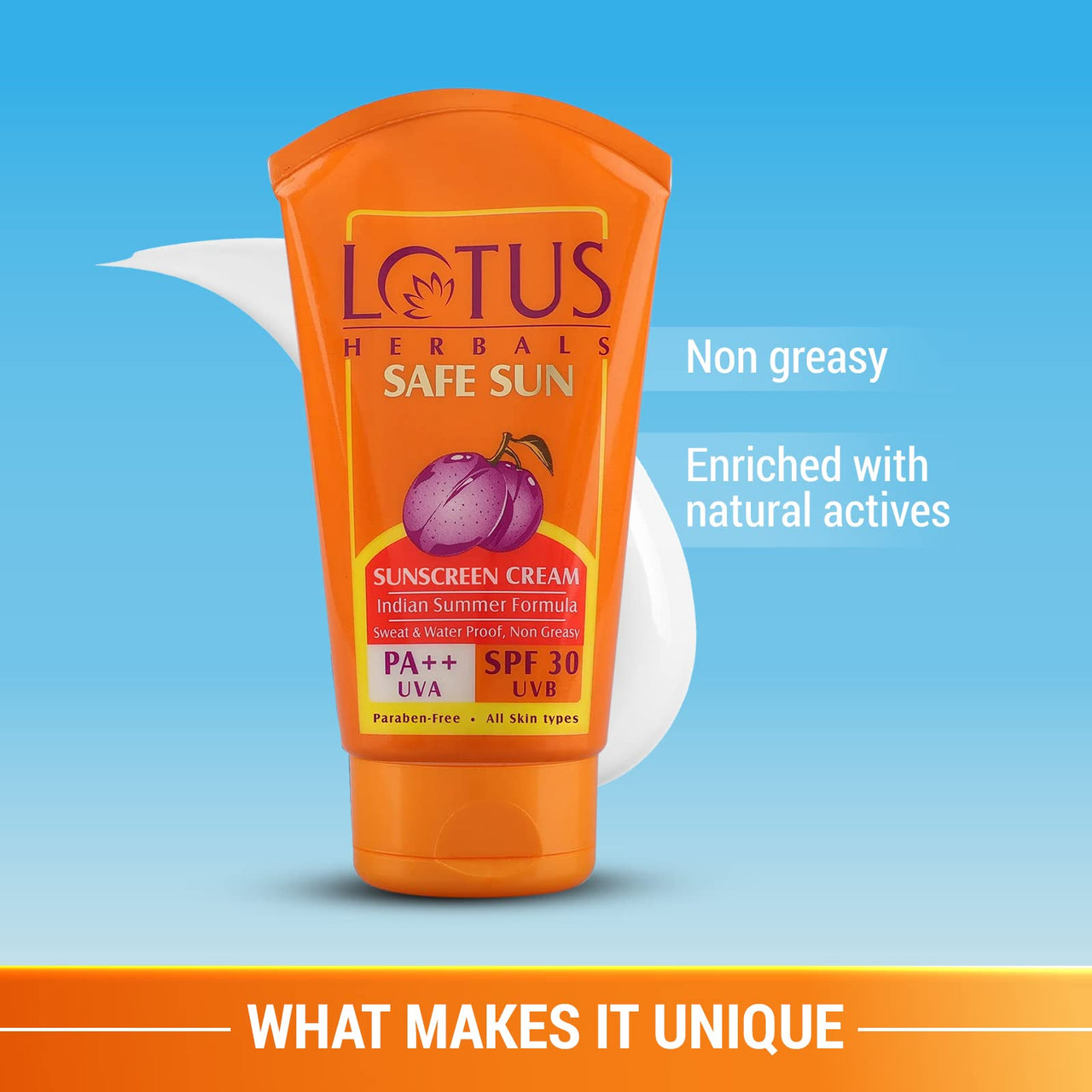 Lotus Herbals Sunscreen Spf 30 - 50Gm Cream All Skin Type