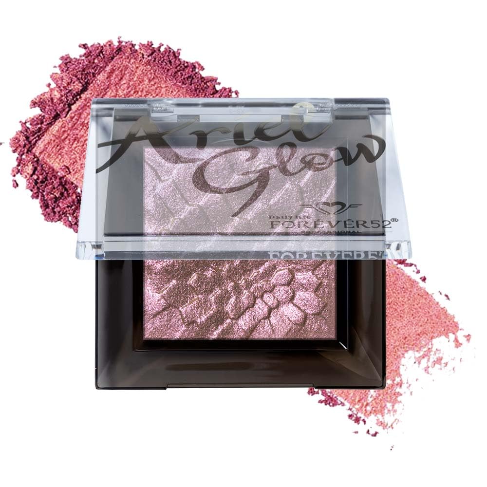 Daily Life Forever52 Sensational Ariel Glow Highlighter | Illuminating Smooth Glow | Waterproof & Long-Lasting | Lightweight Formula | Multi-Dimensional Radiance for All Skin Tones (Monochrome-06,6G)