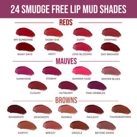 Insight Cosmetics Smudge Free Lip Mud|Ultra Matte Flawless Texture |smudge Proof |Water Proof |Long Lasting |Non Transferable |One Strock Application |Light Weight Formula,3.5 gm (Dewdrops, 3.5 gm)
