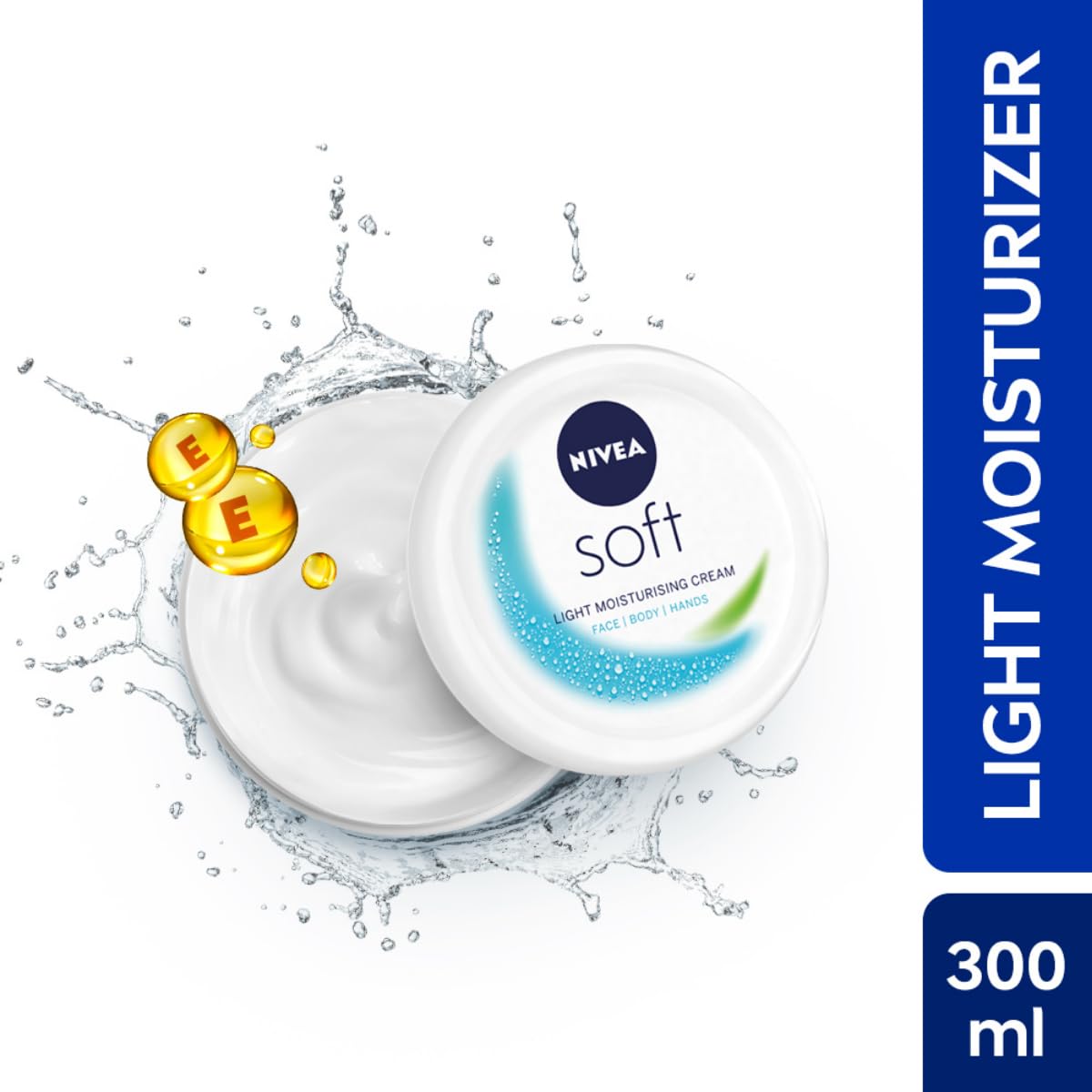 NIVEA Lip Balm & Face Moisturiser Combo,Pink, 300 Millilitres