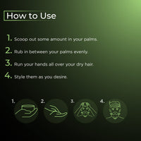 Men Deserve Natural Finish Hair Clay Wax (75gm)