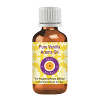 Deve Herbes Pure Vanilla Aroma Oil (Suitable for Aroma Diffuser) Natural Therapeutic Grade 30ml