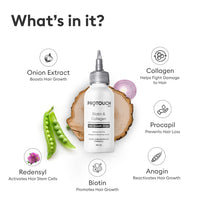 PROTOUCH Biotin & Collagen Hair Growth Drops | Hair Serum with Redensyl, Anagain, Procapil, and Onion Extract | Promotes Hair Quality and Growth | All Hair Types (Pack of 1)