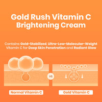 Light Up Gold Rush Gold Standard Vitamin C + 1% Ceramide Complex Sunscreen, Spf 60 Pa ++++, Uva/Uvb Filters Anti Blue Light Anti Pollution - 50G|For All, Normal, Oily, Dry, Sensitive Skin Types