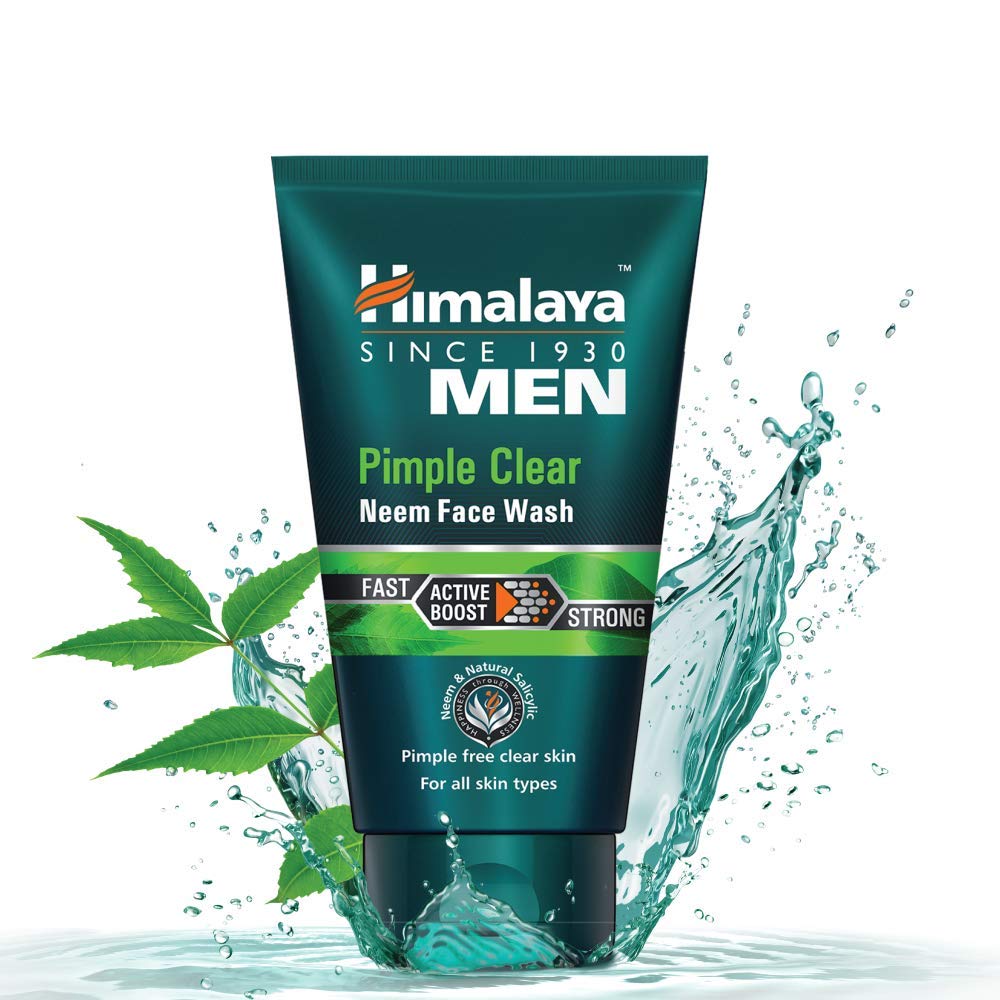 Himalaya Herbals Anti Hair Fall Shampoo, 400ml And Himalaya Men Pimple Clear Neem Face Wash, 100ml