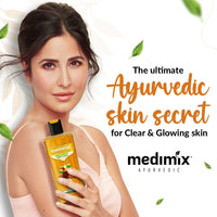 Medimix Ayurvedic Body wash, Sandal With Eladi Oil For Clear, Glowing And Tan-Free Skin 250ml + 50ml | Herbal Shower Gel | Paraben-free & Sulphate-free
