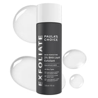 PAULA'S CHOICE PERFECTING 2% BHA Liquid Salicylic Acid Exfoliant-Facial Exfoliant for Blackheads, Enlarged Pores, Wrinkles, Fine Lines- 118 ml Bottle (Model Number: 22010)