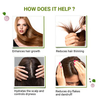 INDUS VALLEY Organic Indigo Powder | Indigofera tinctoria & Hair growout Oil, (100g + 100ml)