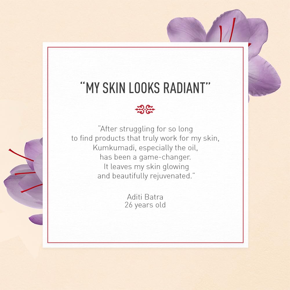 Kama Ayurveda Kumkumadi Youth-Revistalising Facial Oil | Rich in Vitamin A & C
