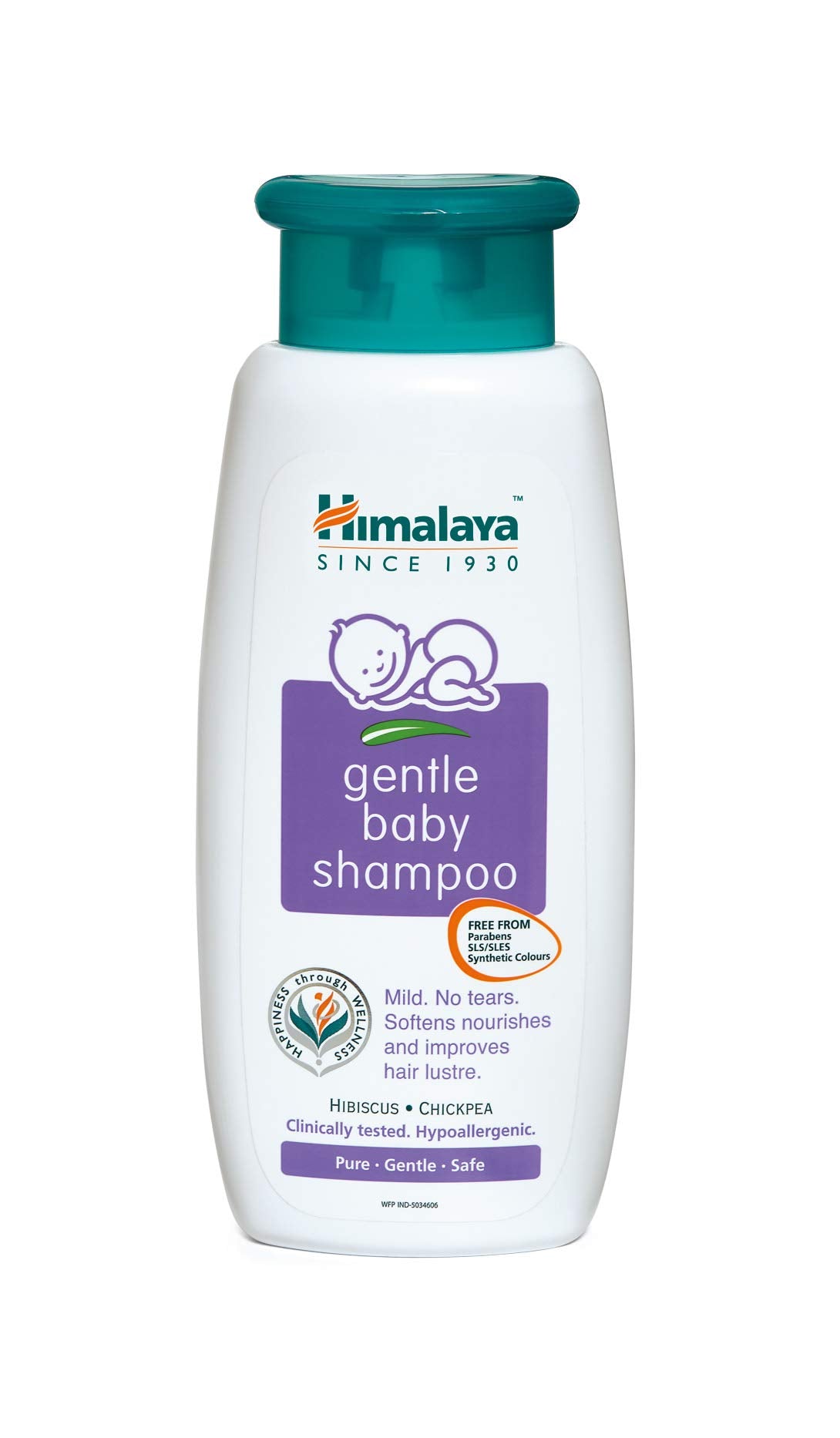 Himalaya Baby Shampoo (400 ml) and Herbals Lotion (400ml) Combo