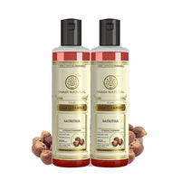 Khadi Natural Satritha Shampoo | Herbal Shampoo for Controlling Hair Fall and Repairing Damaged | Suitable for All Hair Types |Pack of 2 | (210 * 2) (420 ml)