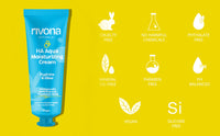 Rivona Naturals HA Aqua Moisturizing Face Cream For Dryness With Hyaluronic Acid, Hydrating and Nourishing | For Men & Women | All Skin types 20 gm