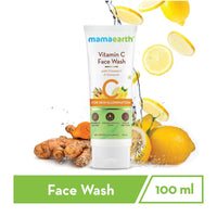 Mamaearth Vitamin C Radiance Combo(Vitamin C Face Wash 100ml + Face Serum 30g)