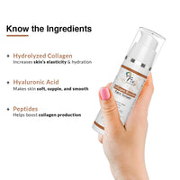 Fixderma Hydrolyzed Collagen Booster Face Serum | Collagen Serum for Face Face, Fine Lines & Wrinkles | Serum for Men & Women | Suitable for All Skin Types - 30g