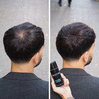THICK FIBER Hair Building Fibers (Black) 12g - Hair Fibres For Thin & Bald Spots - Thickening Fibers For Men & Women (12g Pack of 1)