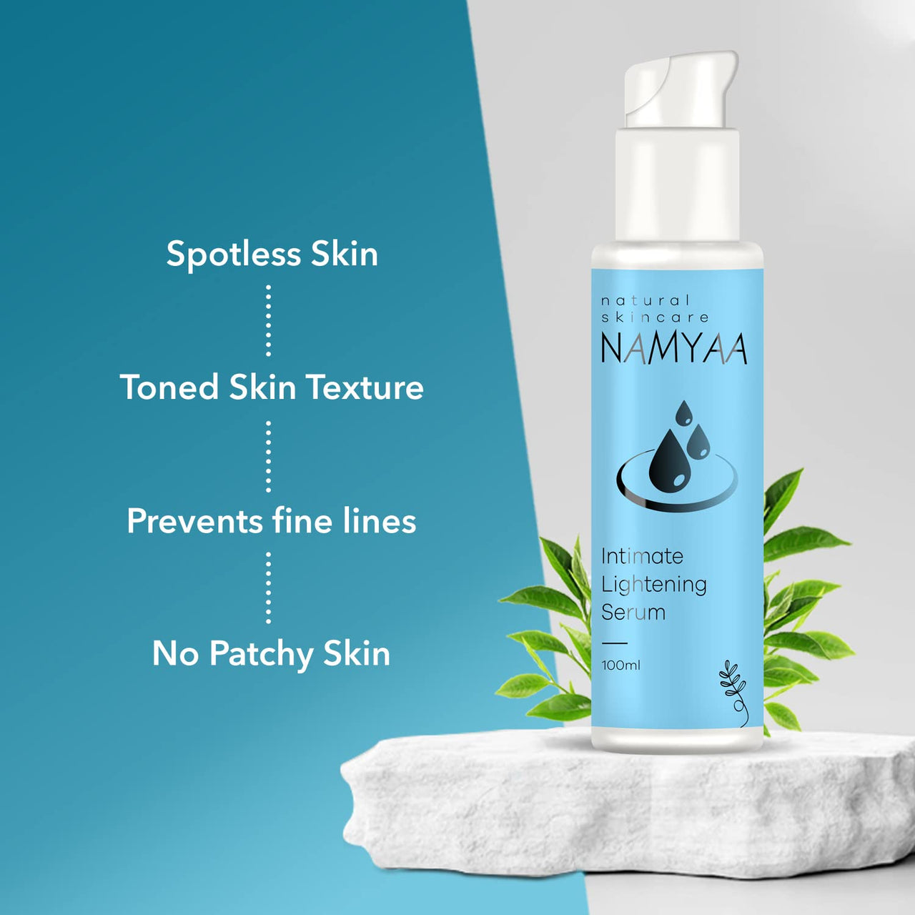 Namyaa Intimate Lightening Serum For Sensitive Skin Of Underarms And Bikini Area, 100G