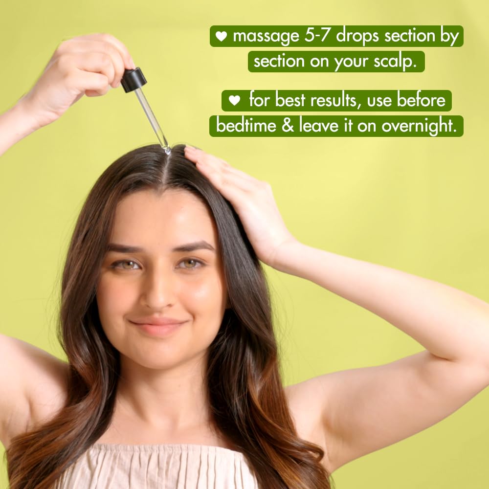 Love Beauty & Planet Onion & Rosemary & Dynagen Anti Hairfall Scalp Serum, 50Ml | No Parabens