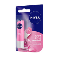 NIVEA Lip Balm, Soft Rose, 4.8g And NIVEA Lip Balm, Pomegranate Shine, 4.8g