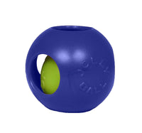 Jolly Pets Teaser Ball Dog Toy, Medium/6 Inches, Blue, 6-Inch Teaser Ball, Blue Medium (6 in)