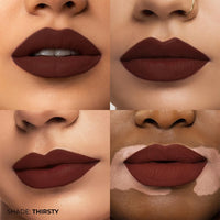 Fae Beauty Lip Whip 12Hr Comfortable Matte Liquid Lipstick (10ml) | Long Wear | Non Drying | Soft Mousse Smudgeproof Formula | Vegan | With Moisture Lock Technology | Enriched with Vitamin E and Cherry Coffee - Thirsty