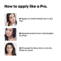 L'Oréal Professionnel Xtenso Care Leave-In Serum for Frizz-Free, Smooth & Manageable Hair 50ml | Enriched with Pro Keratin & Incell | For Men & Women | Unruly, Unmanageable Hair (Pack of 2)