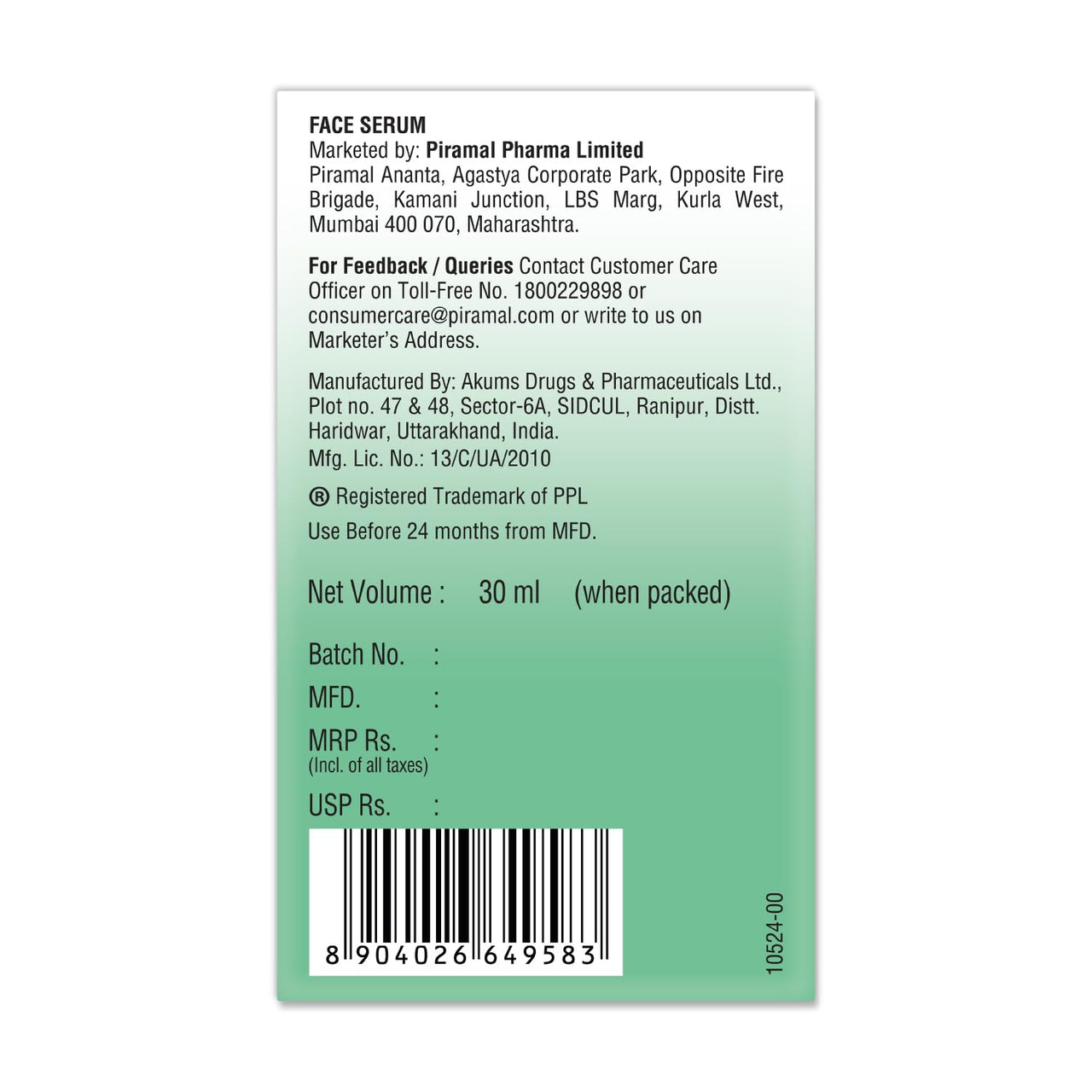 Lacto Calamine 2% Salicylic Acid Serum |30ml x 2 |Face Serum For Acne, Blackheads,Oil control & Open Pores | Serum For Clear Skin | Face Serum for Women & Men |Dermatologically Tested & Fragrance Free